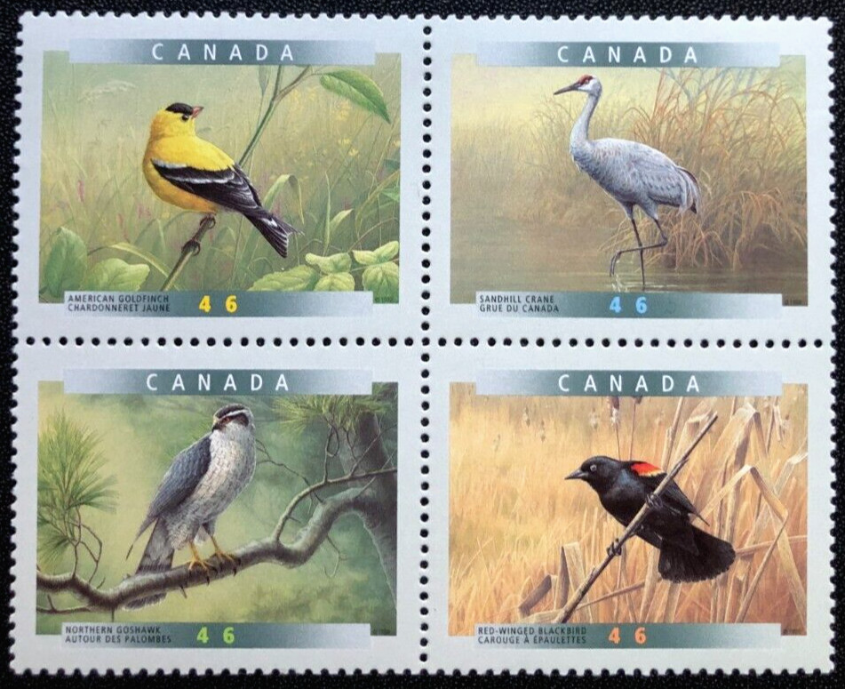 CANADA 1999 BIRDS Sc 1773a MNH