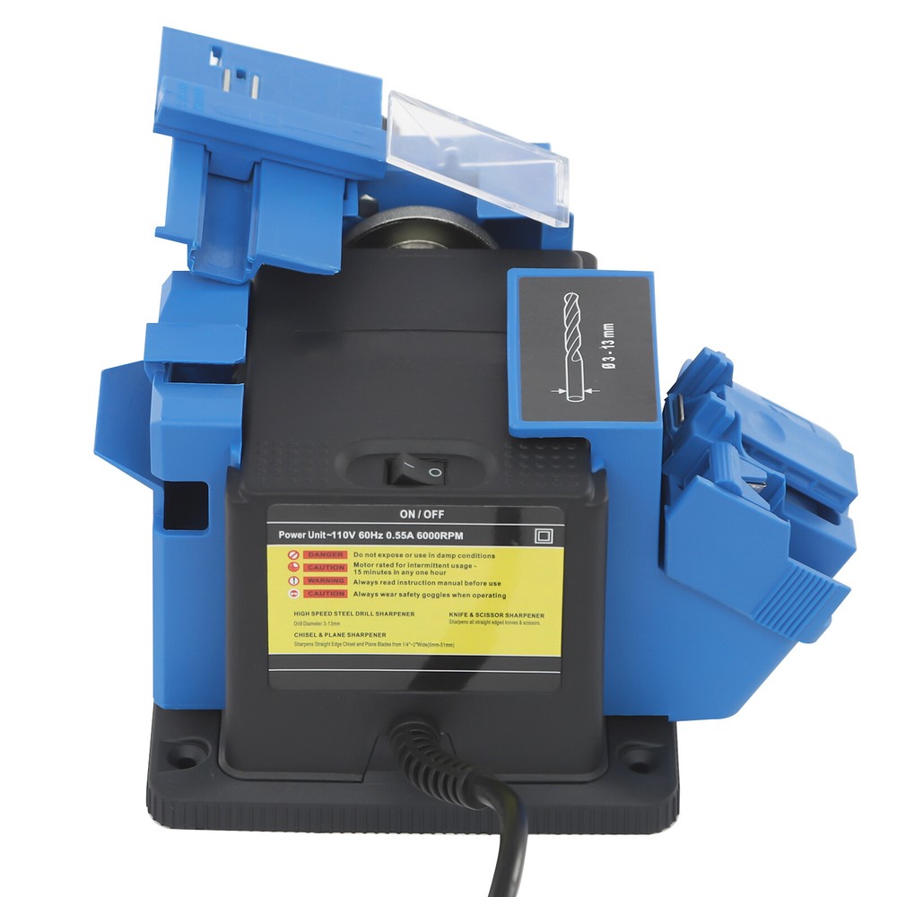 Electric Multi-Purpose Sharpener for Scissors and Drill Bits