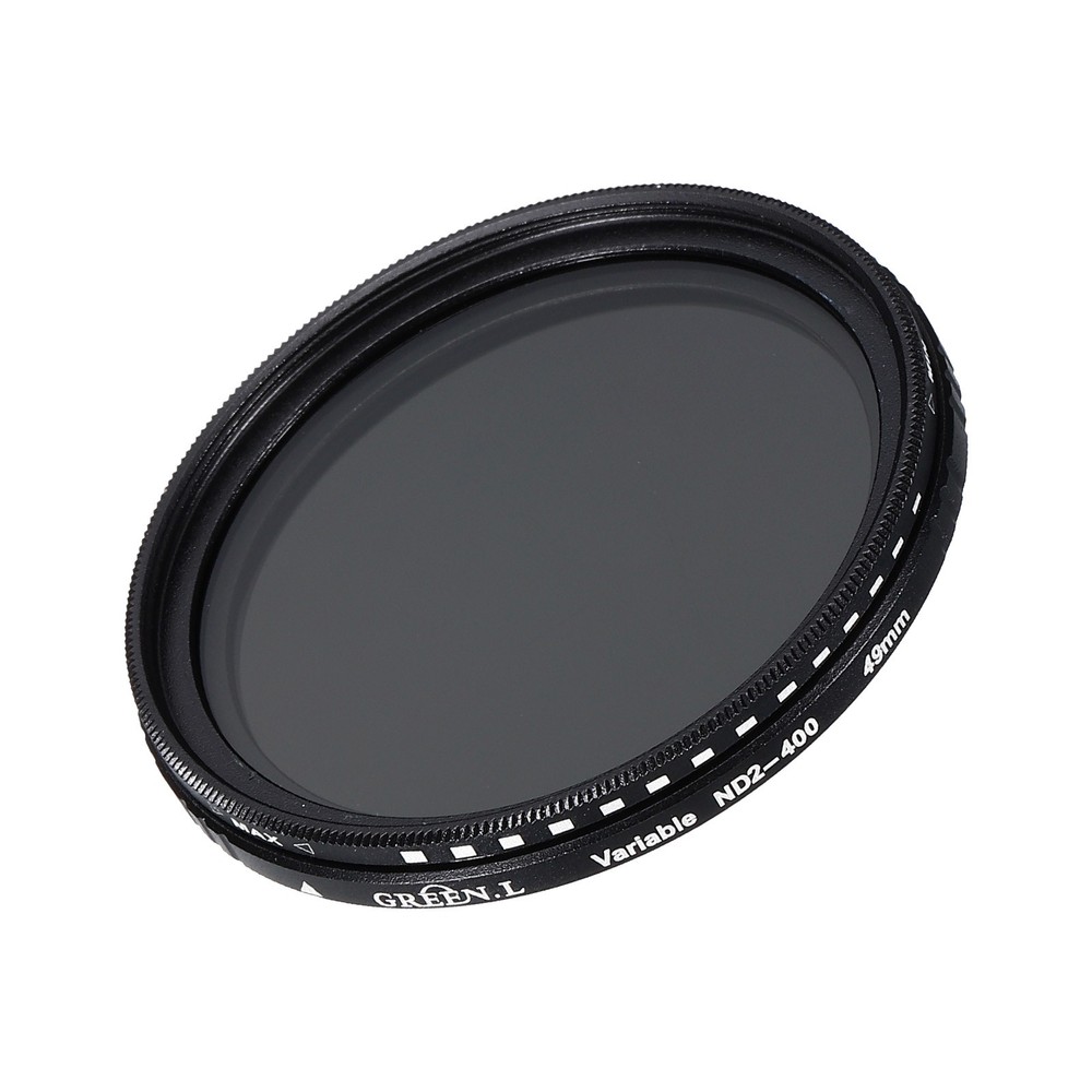 ND2-400 Lens Filter Variable Neutral Density Lens Filter 49mm