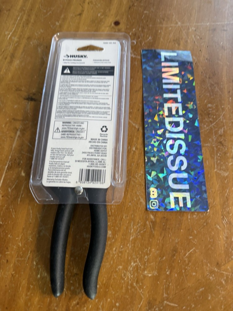 NEW! HUSKY 8 in. Bypass Pruning Shears