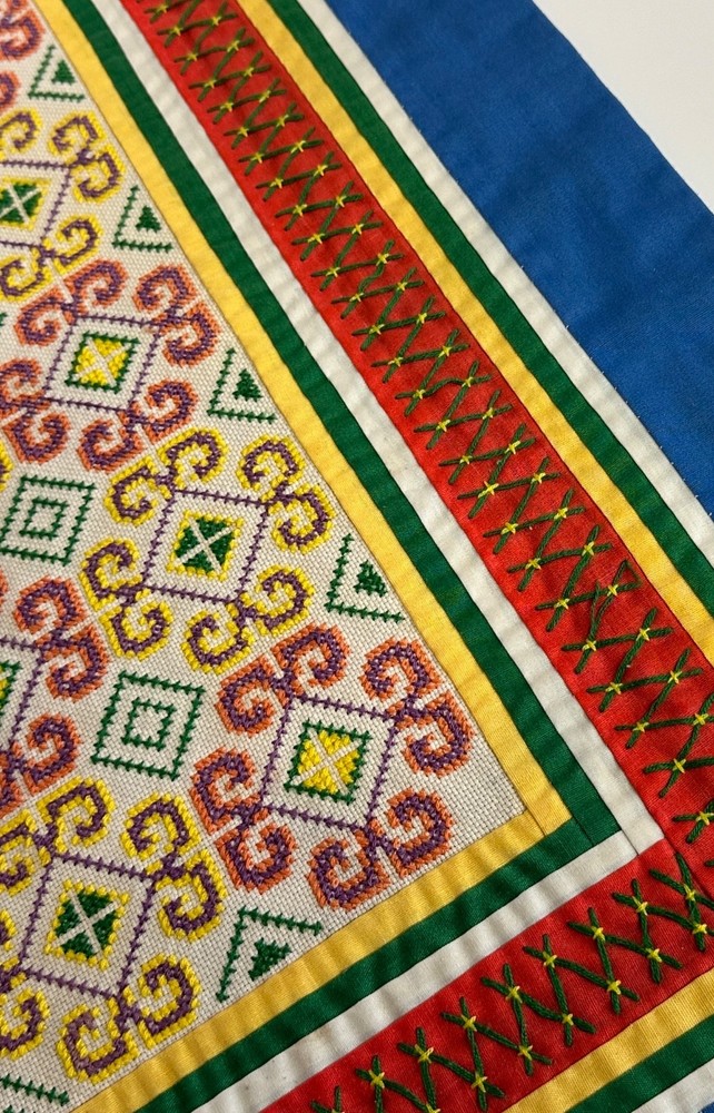 Hand Embroirded Shipibo Alter Cloth