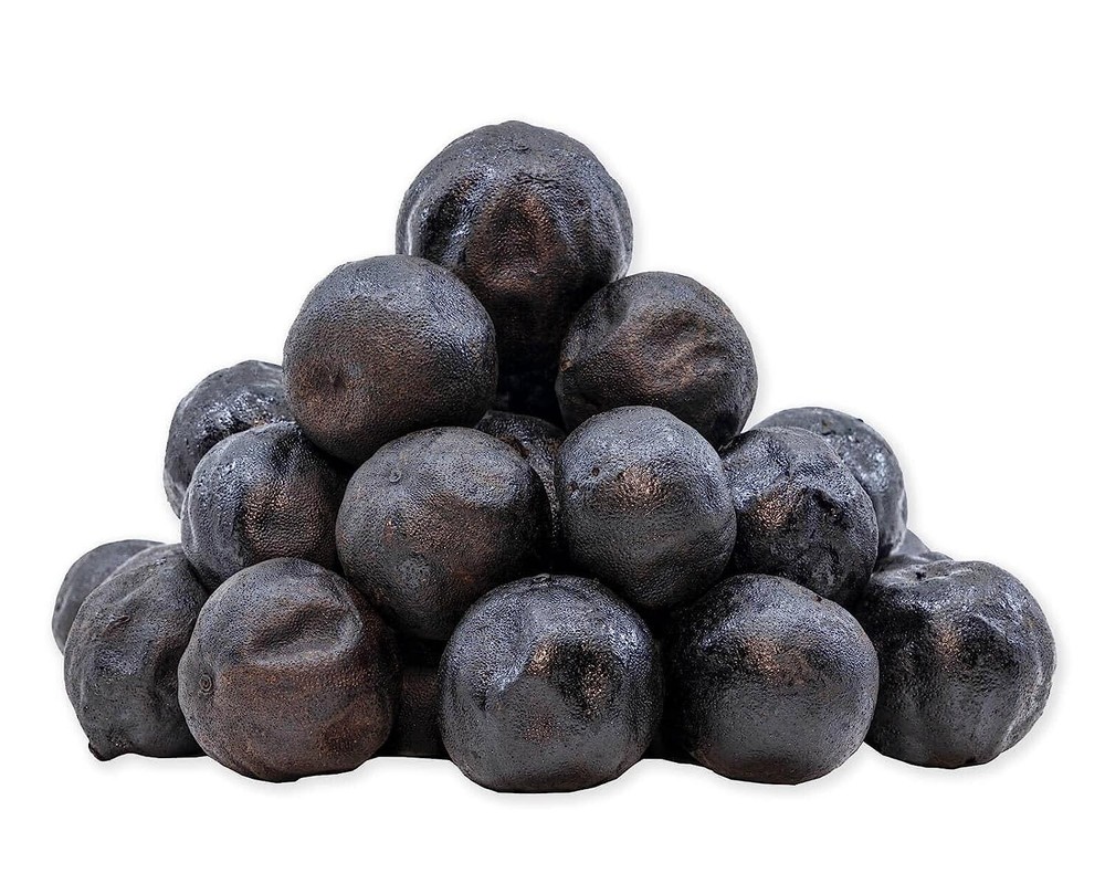 Fresh Sani Dried Black Lemon Whole, Natural sun drying method, 200g