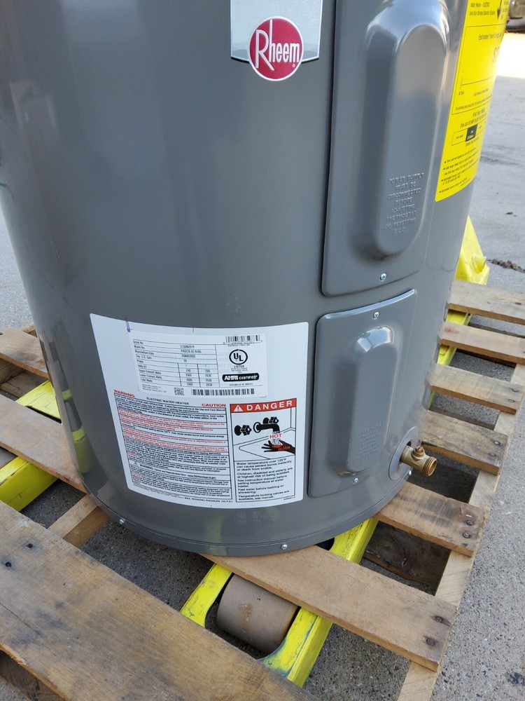 Rheem PROE28 28 Gallon 240V Short Residential Water Heater Dual Element 2 Wire