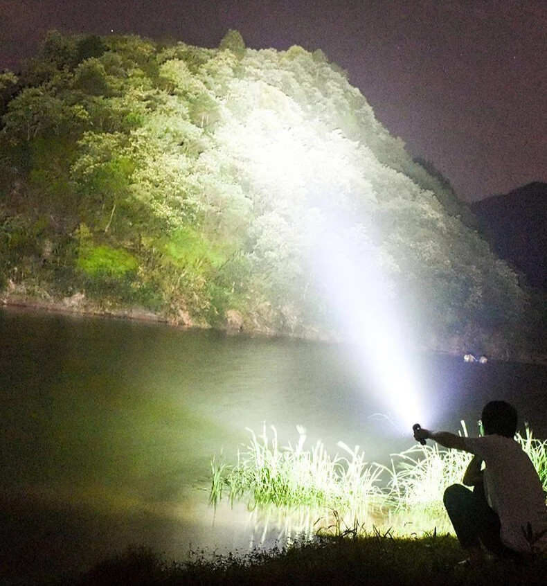 Most Powerful Professional Scuba LED Dive Flashlight Underwater Light Dive Torch