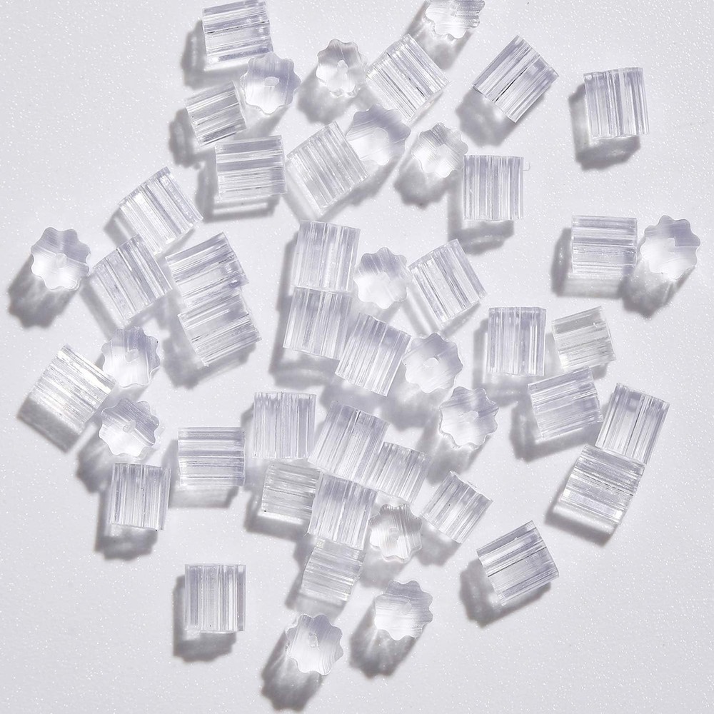 Silicone Earring Backs, 200PCS Soft Clear Earring Backing Replacement Stopper...