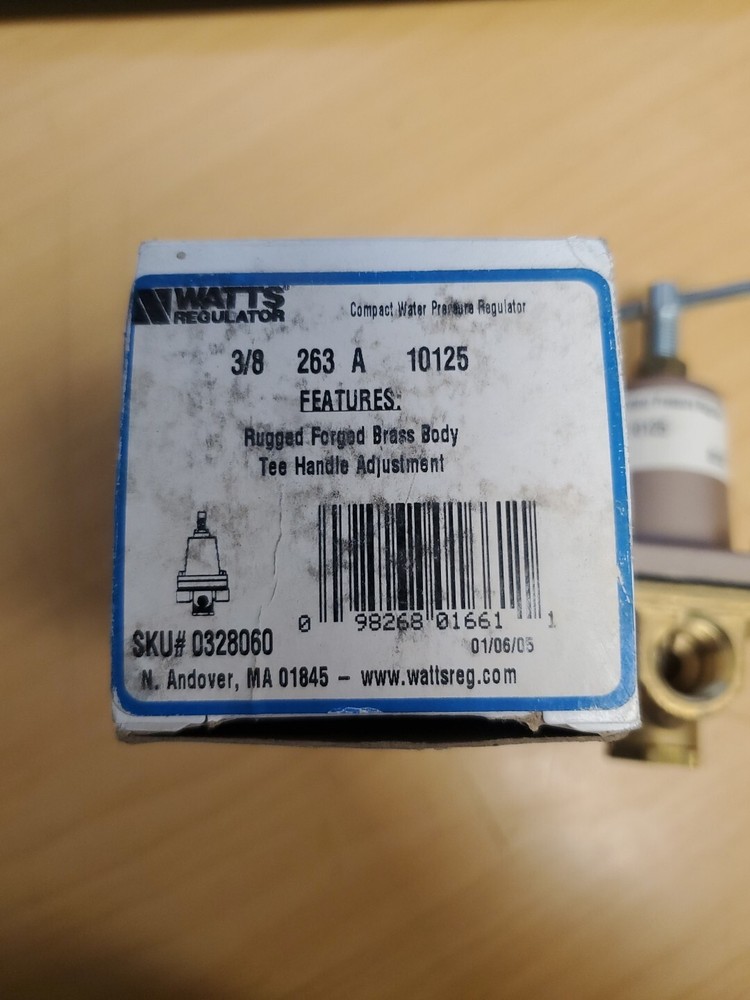 Compact Water Pressure Regulator LF263A