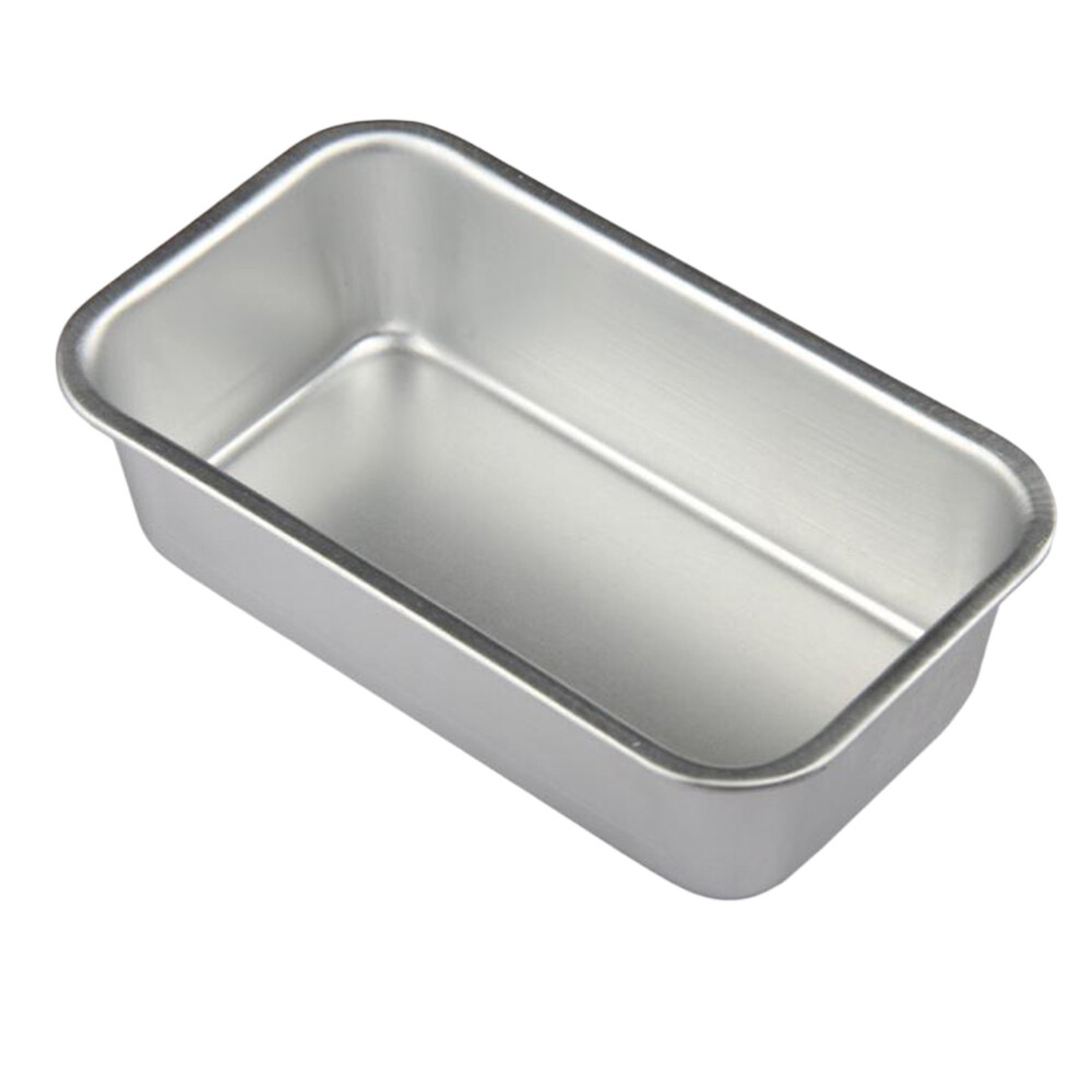 4 Pcs Bread Baking Tray Cake Mini Loaf Pan Square Cookie Mold Bakeware US