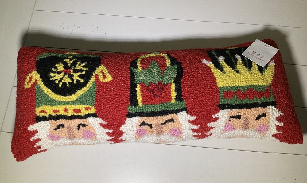 Nutcracker Trio Pillow By Peking Handicraft