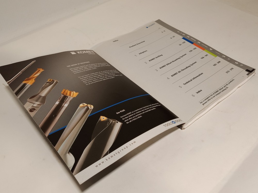 Komet Group General Catalog: Drilling, Boring, Reaming, Threading System Book