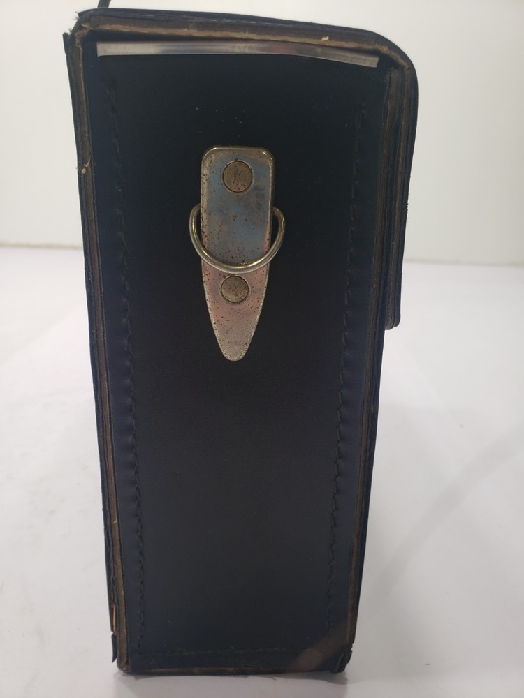 Vintage Polaroid Automatic Model 335 Land Camera With Storage Case & Flash