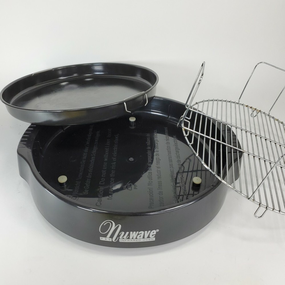 NuWave Pro Oven Models 20322 Replacement Parts Drip Pan Base Cooking Rack