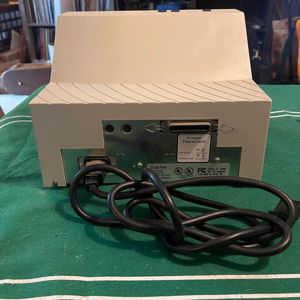 Fargo Primera Signature II CD Color Printer w inserts, untested READ DESCRIPTION