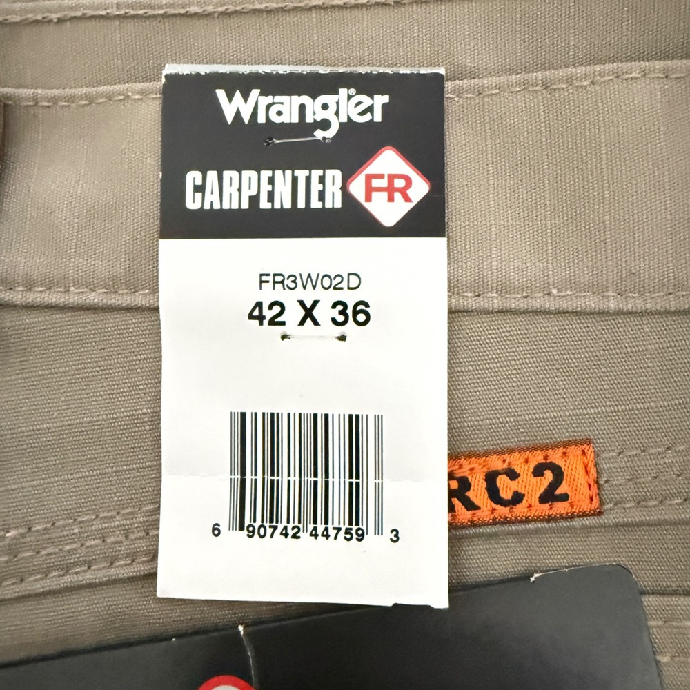 Wrangler Flame Resistant Work Pants 42x36