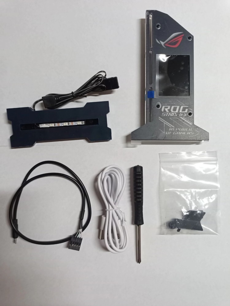 AORUS ROG LCD GPU Support 5V 12V White Black(Ships same day from PA USA)