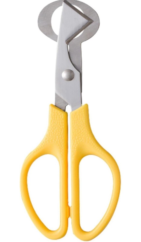 Stainless Steel Quail-Egg Cutter Scissors Kitchen Egg Shears Tool-2Pcs
