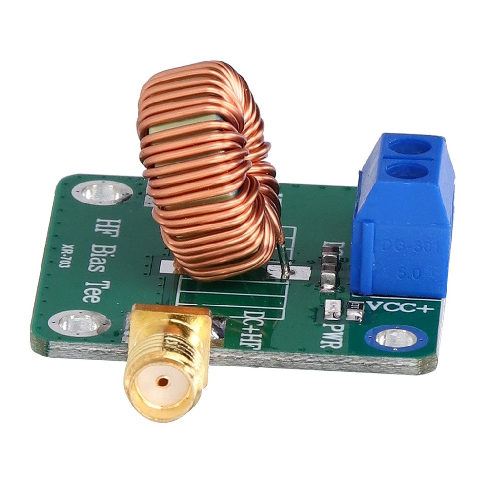 0.2‑180MHz Bias Tee Module RF Microwave DC Blocker Filter Board Electronic WT