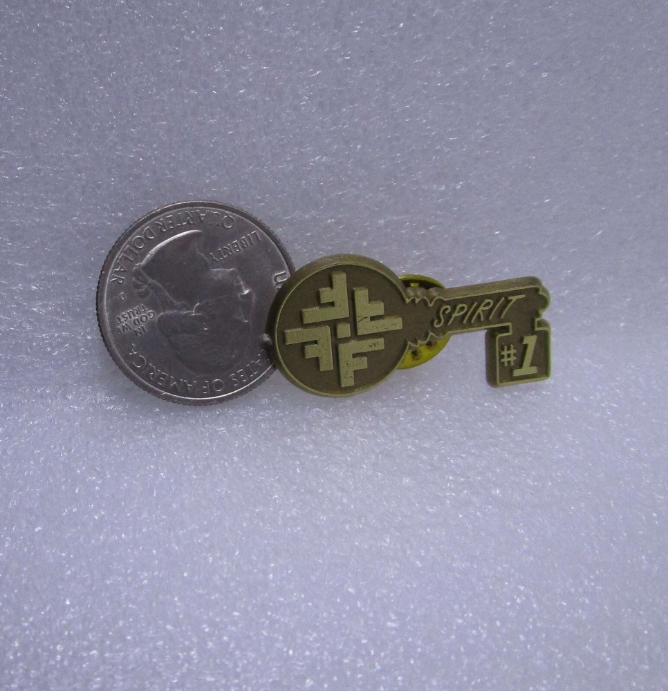 Spirit #1 Key Plastic Pin
