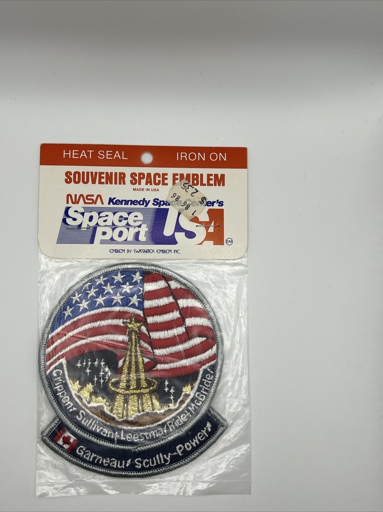 NASA STS-41G Space Shuttle Sew/Iron On 1986 Patch P267D2