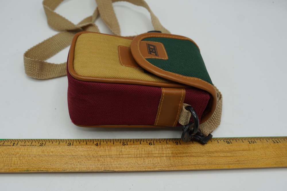 CEC Binocular Case Pouch Bag with Shoulder Strap & 8x22 Compact Binoculars