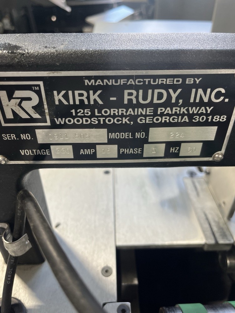 Kirk Rudy KR224DM Shuttle Feeder