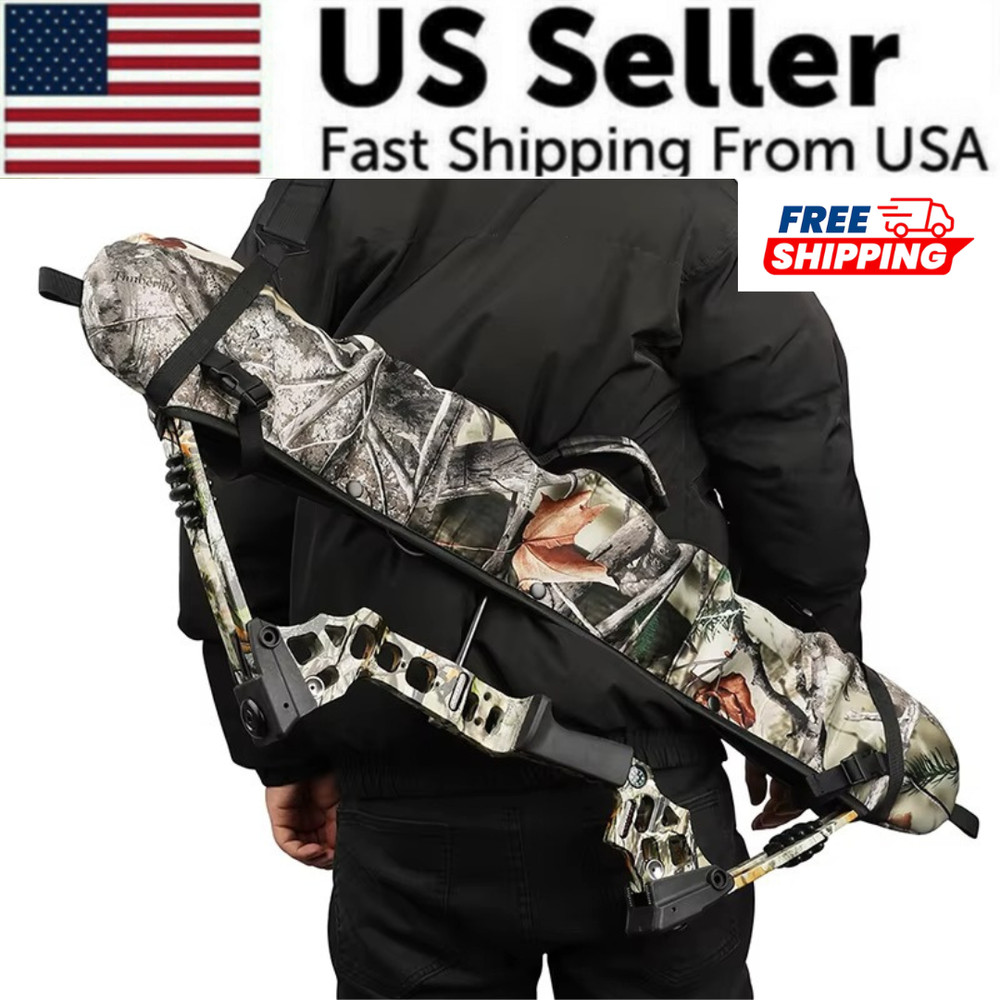 Compound Bow Bag Case – Adjustable Shoulder Sling | Heavy-Duty Archery Carry Bac