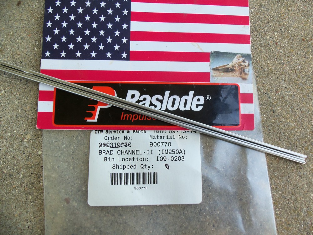 Paslode  Part # 900770  Brad Channel