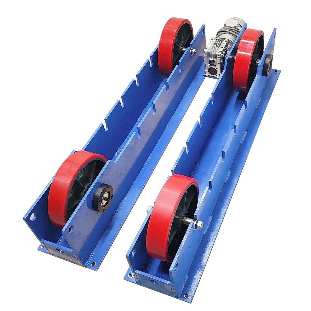 220V 3-Ton Digital Display Line-control Welding Turning Roller Welding Bench