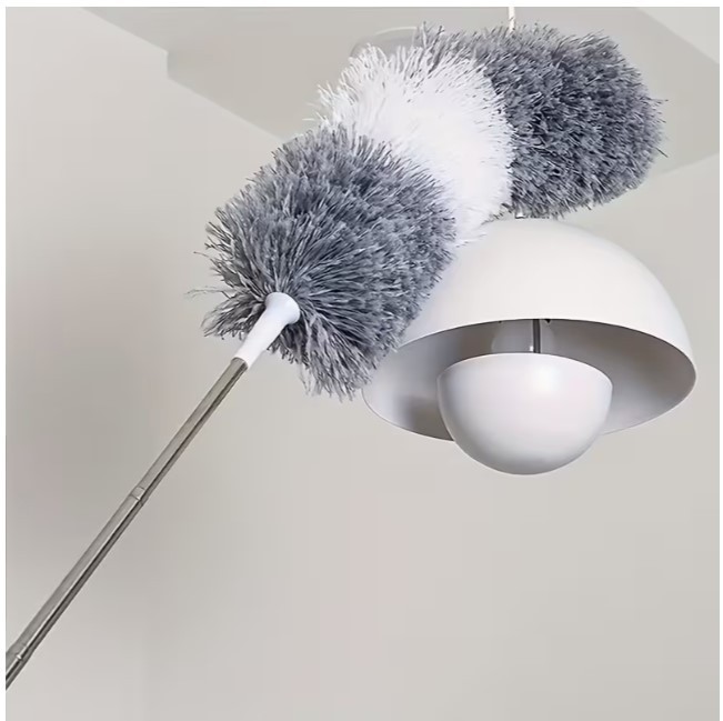 Extendable Microfiber Duster – Telescoping Handle Dust Cleaner for Home