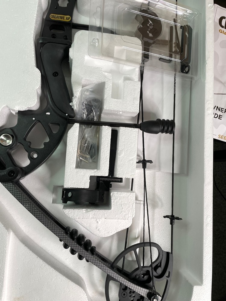 Creative XP M125RC Glass Harrier Black Fully Adjustable Right Hand Compound Bow