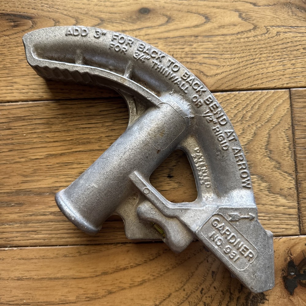 GARDNER BENDNER CONDUIT BENDER 931