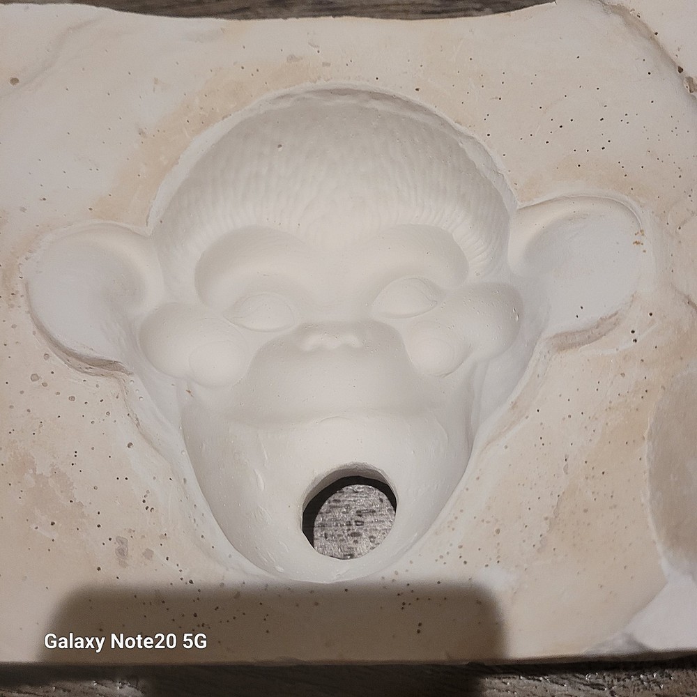 Ceramic Slip Casting Mold *Monkey* Rare!