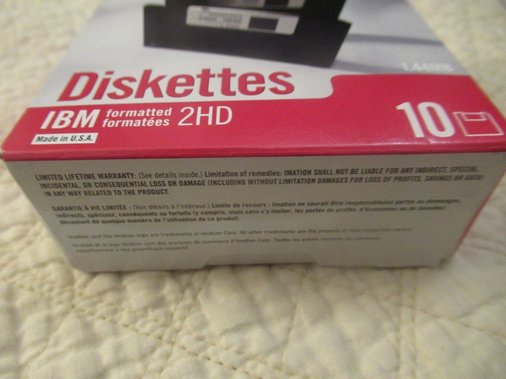 Imation Diskettes (IBM Formatted) (2HD) (11 Set)
