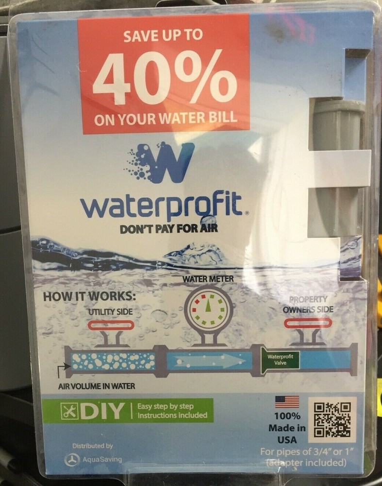 Aquasaving Water Profit Flow Valve