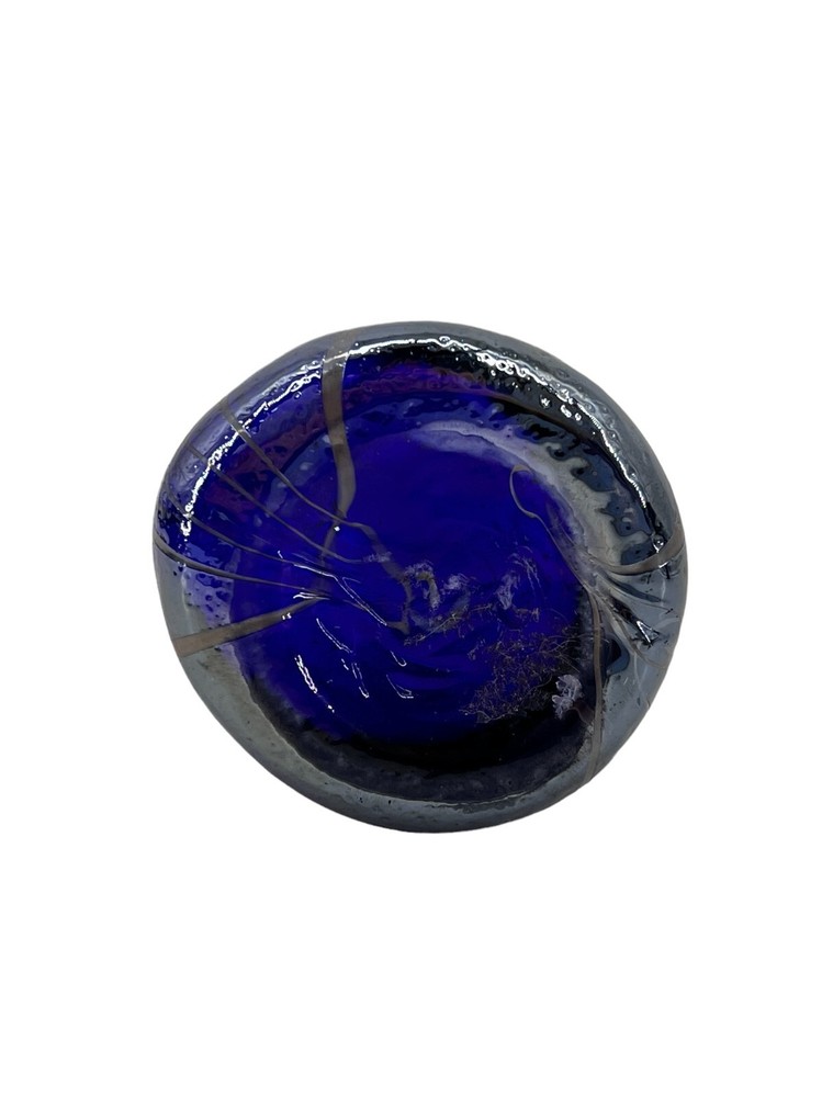 WATERPIPE BONG Blue glass Hookah Purple