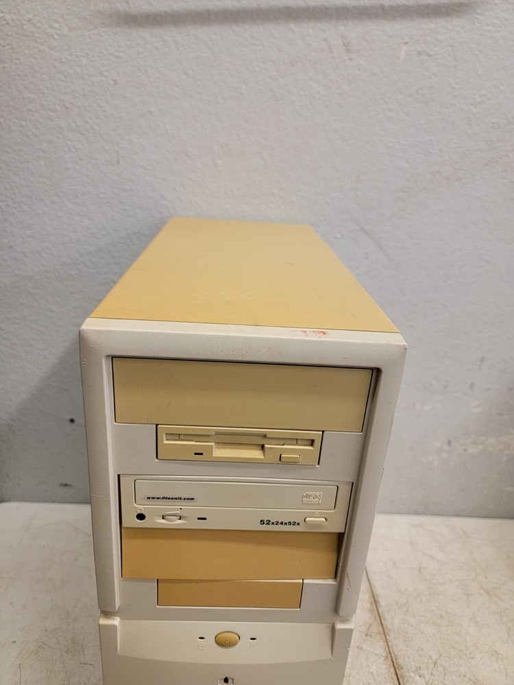 Vintage Gateway E-4200 Retro Gaming Computer Serial Parallel ISA Slot Floppy