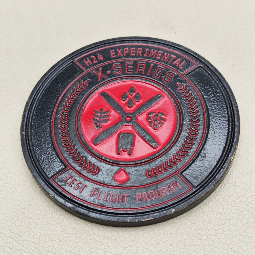 X-Series H24 Experimental Test Flight Program Challenge Coin