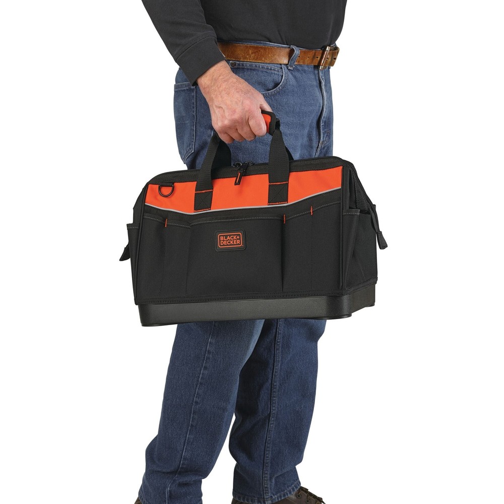 BLACK+DECKER Tool Bag, 16-Inch - BDST500002APB