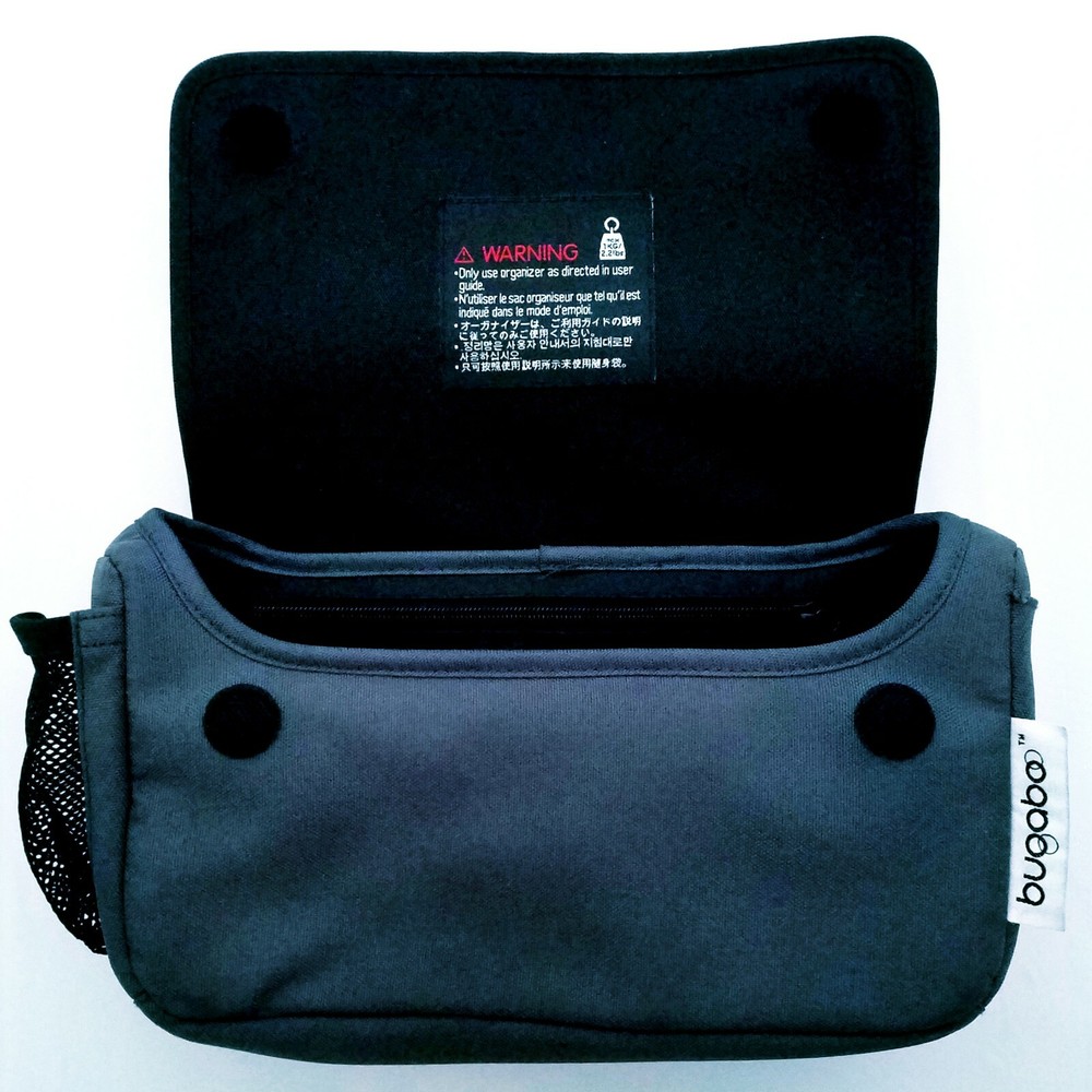 EUC Bugaboo Organizer Stroller Storage Bag Gray Fast Shipping