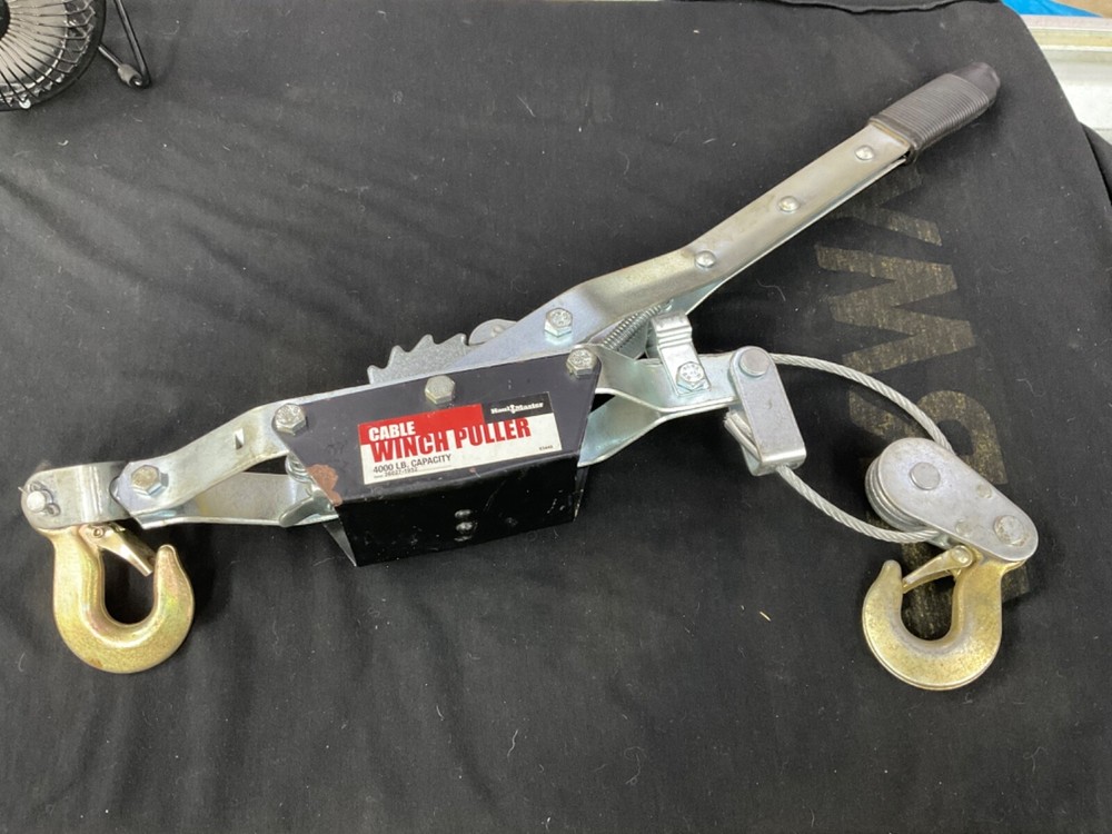 Haul Master 4000LBS Ratcheting Pull System Heavy Duty Come-Along Tool