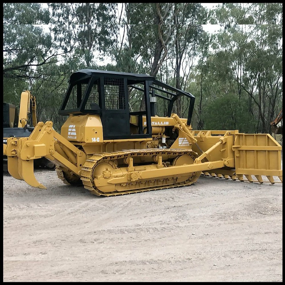 Fiatallis 14C dozer decal sticker kit