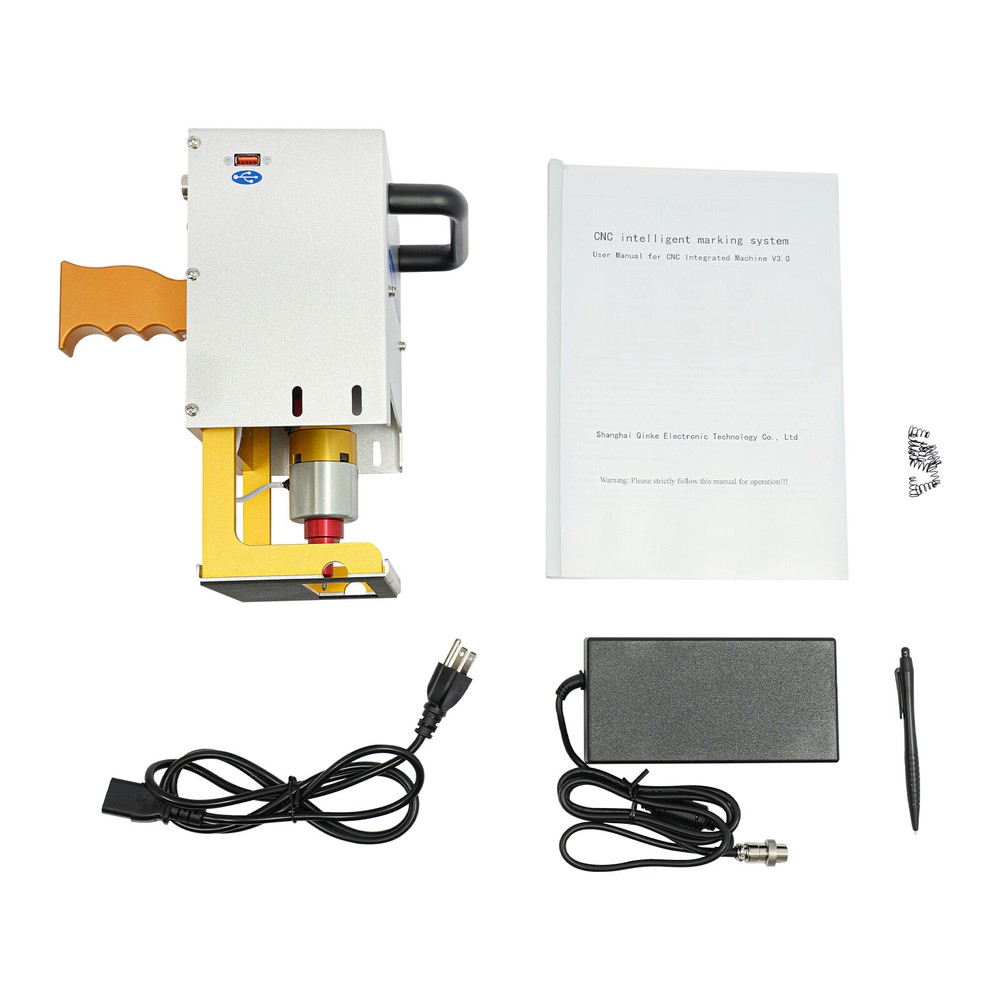 Portable Dot Peen Marking Machine Metal VIN Code Engraving Printer Touch Screen