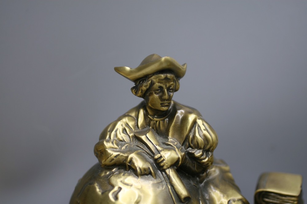 Christopher Columbus Explorer Bookends, PM CRAFTSMAN USA P19