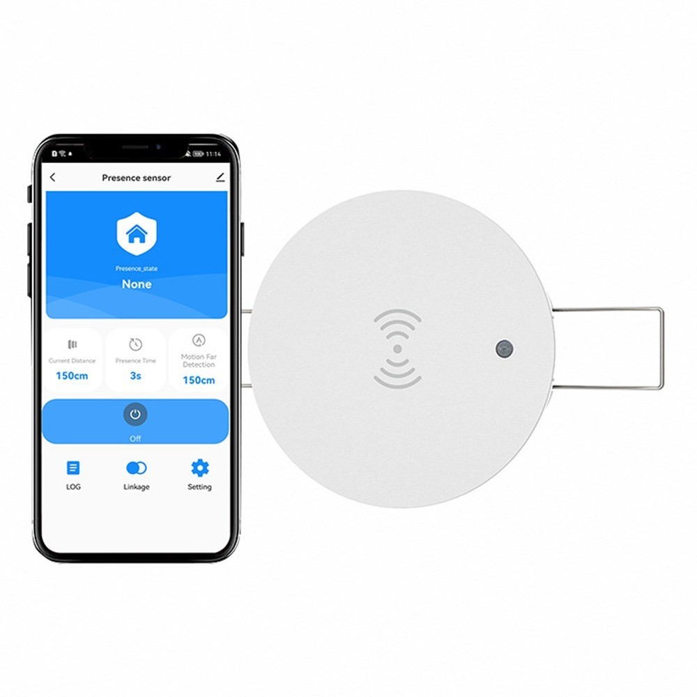 Wireless Human Presence Detector with 6 Meter Range and App Integration