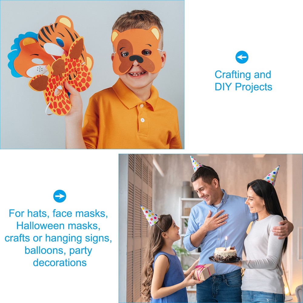 100Pcs 6" Elastic Barbed Cord 1.6mm Loop Stretch Round String White