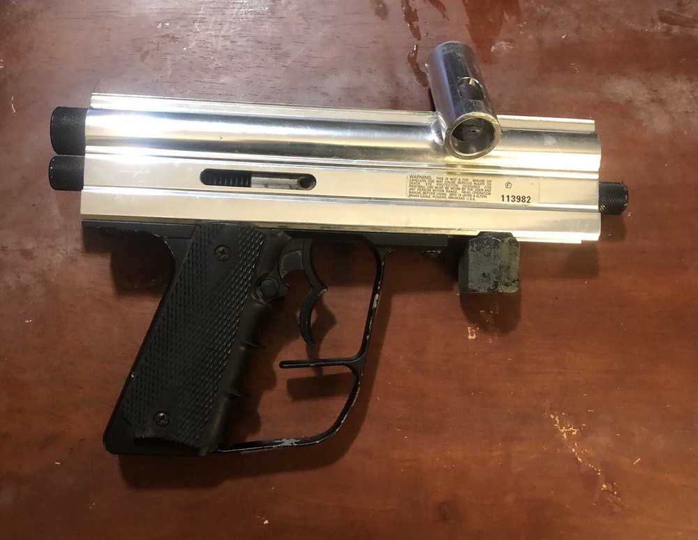 Vintage RAPTER SILVER EAGLE PAINT BALL GUN