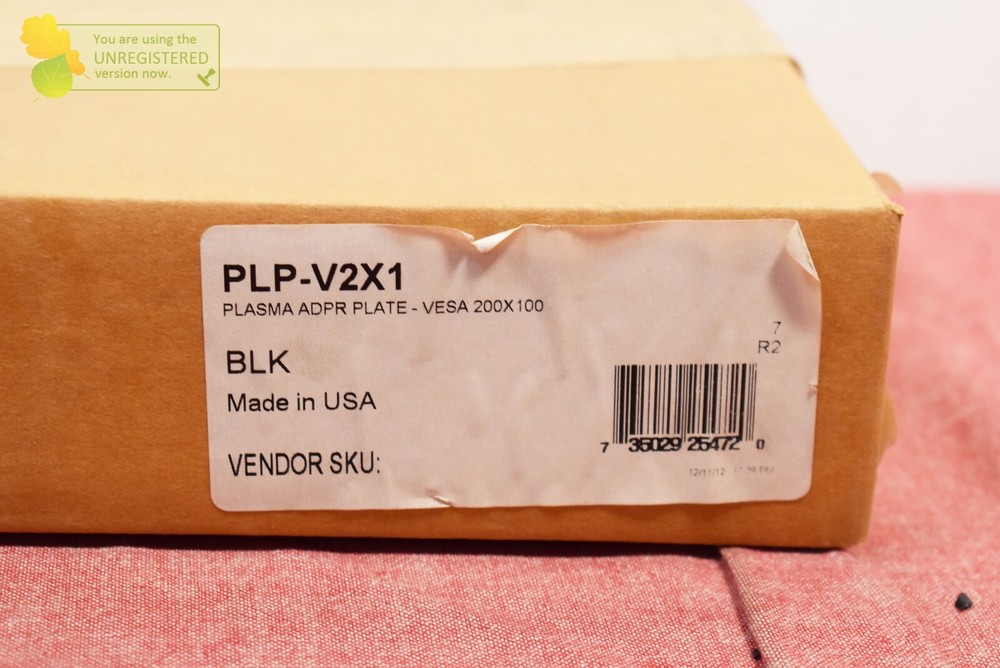 Peerless Plasma Screen Adapter Plate PLP-V2X1*