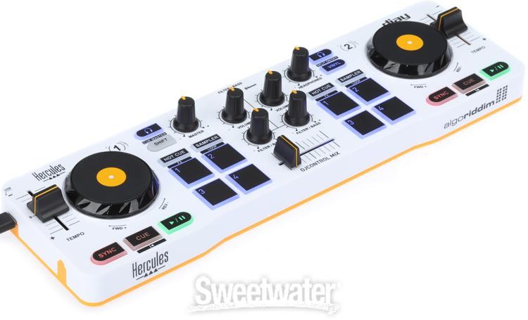 Hercules DJ DJControl Mix 2-channel DJ Controller for iOS and Android Devices