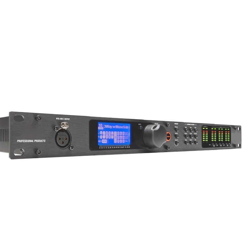 Digital Audio Processor Equalization & Loudspeaker Management System 2 IN 6 OUT