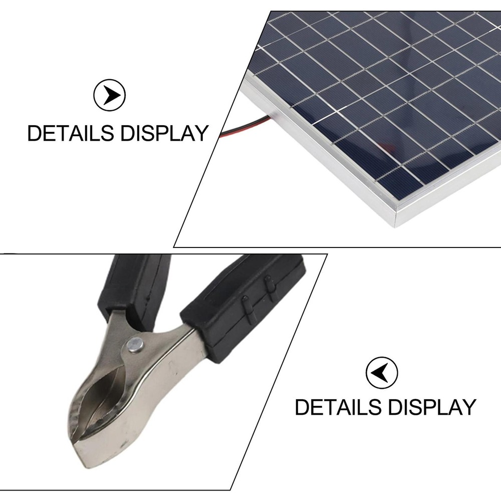 100 Watt Solar Panel Kit with Controller for Portable Energy Solutions
