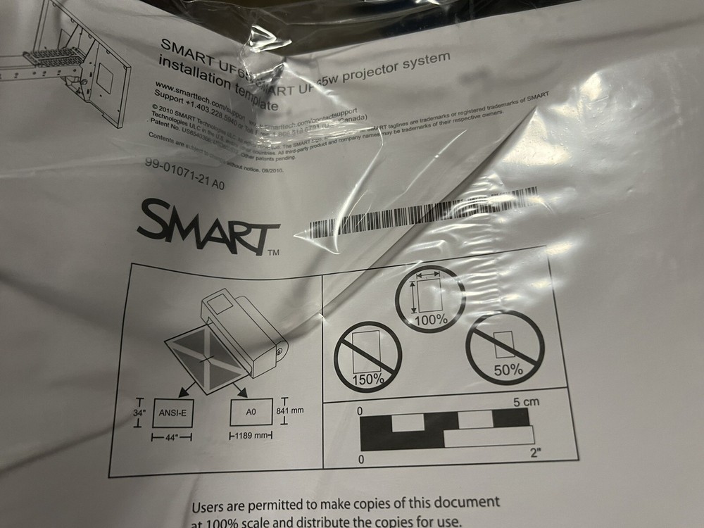 Smart SB600 Extended Control Panel Projector Kit